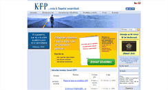 Desktop Screenshot of kfp.cz